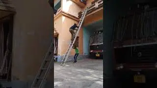 Ladder climbing, West Bengal fire service,