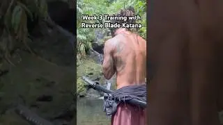 Battousai Reverse Blade Sword Training! #rurounikenshin #anime #sword