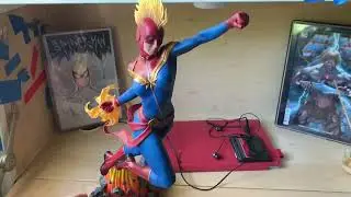 Captain Marvel statue from Sideshow Collectable