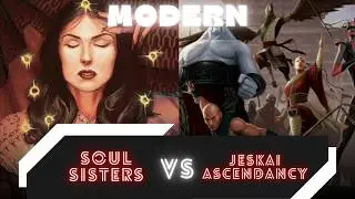Modern MTG: Souls Sisters vs Jeskai Ascendancy Combo | Magic: The Gathering Gameplay