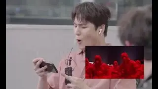 Day6's Youngk reaction to Stray Kids(스트레이 키즈) 