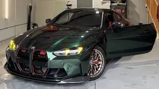POV 2025 BMW M4 CS GETS INSANE COLOR PPF‼️