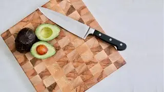 End Grain Butcher Block Style Cutting Board