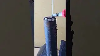 ingenious Method To Secure a Bearing In a Large Diameter Pipe #Tricks #hacks