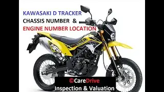 KAWASAKI D TRACKER (VIN) CHASSIS NUMBER LOCATION & ENGINE NUMBER LOCATION   CareDrive