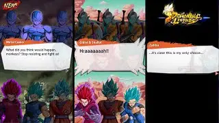 NEW SSB Goku, Shallot & Giblet VS Zahha FINALE! Zahha's SECRET FORM INCOMING?!|DB Legends Story(P18)
