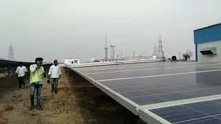 'iDroid CLESOL' 4mtr length Semi Automatic Solar Panel Cleaning ROBO .