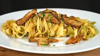 Pasta mit Steinpilzen 🍝 Mediterranes Pilz Rezept f&uuml;r echte Feinschmecker 😍