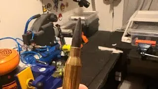 Diamondline 130gr bullet (.260 Rem) - handloaded for precision Rifle series in Sweden.