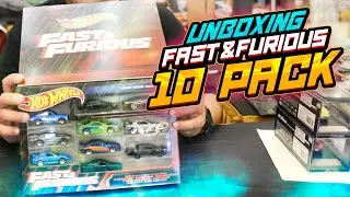 Unboxing New Hotwheels Fast and Furious series 10 pack