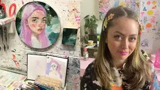 Watch how Shanna Van Maurik maps out her magical oil paintings in our new series Sketchbook