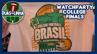 FINAL DO COLLEGE FOOTBALL AO VIVO! 🔥🏈 Watch Party Insana