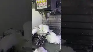 CNC machining, CNC milling hight speed machining 3D machining roughing, mastercam programming