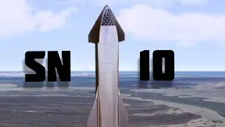 SN-10 starship, посадка, вид изнутри.
