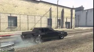 Grand Theft Auto V Buick Tire Spin