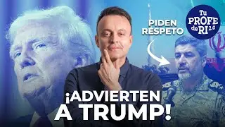 ASÍ ADVIRTIÓ IRÁN A TRUMP Y EEUU: “CONOCEMOS SUS MOVIMIENTOS; NO NOS SORPRENDERÁN