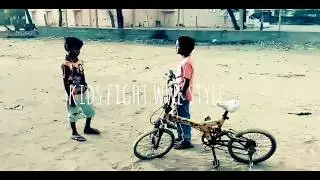 😎Kids fight funny wwe style😎