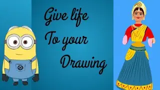 𝗚𝗶𝘃𝗲 𝗹𝗶𝗳𝗲 𝘁𝗼 𝘆𝗼𝘂𝗿 𝗱𝗿𝗮𝘄𝗶𝗻𝗴 🤯#shorts #drawing #animation