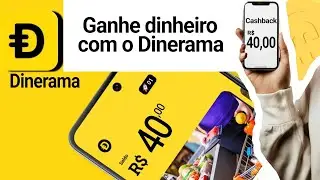 Ganhe Dinheiro/Cashback com o Dinerama #cashback #dinerama #pix #aplicativo #app