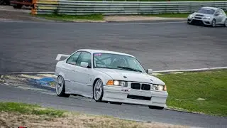 Bmw 328i E36 - Circuito del Jarama - ( 3 vueltas seguidas en 53) 1'53'2, 1'53'0 y 1'53'4