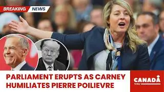 JUST IN: Joly CONFRONTS Trump As Carney HUMILIATES Poilievre in Parliament