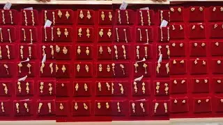 Saravana Elite Light Weight Earrings with Price Details | No Wastage Earrings from Saravana Elite
