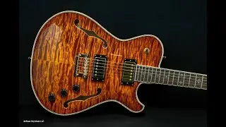 Eric Steckel & Blues City Music LLC Knaggs Guitars T1 Quilt Chena demo