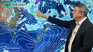NZ: Tropical low pressure may influence the weather from next week