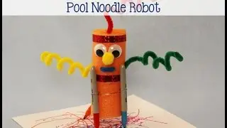 How to Make a Pool Noodle Art Bot|Sophie's World