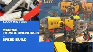 LEGO&reg; City 60265 Meeresforschungsbasis - Tiefsee-Unterwasserset- Ocean Exploration Base- Speed Build