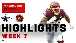 Washington Defense SHUTS DOWN Cowboys | NFL 2020 Highlights
