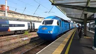 LSL Midland Pullman HST Arriving Into Carlisle  To Take The Rail tour Home