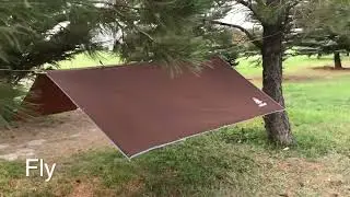 Seven ways to set up a tarp