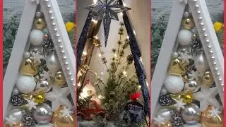 Christmas new triangle center piece design ideas @