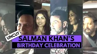 UNCUT- Bobby Deol, Shilpa Shetty, Ram Charan & Others Arrived For Salman Khan's Birthday Celebration