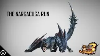 SLOPPY HIGH-RANK NARGACUGA SWITCH AXE RUN 9'07 - Monster Hunter Portable 3rd