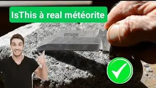 How to Test an Iron Meteorite at Home Easily and Safely!