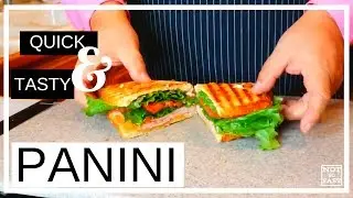 Best Foods - Sandwich - Panini Press - Hot Ham and Cheese - on Sourdough bread - Mayo - Recipes