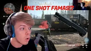 ONE SHOT FAMAS ON WARZONE!?