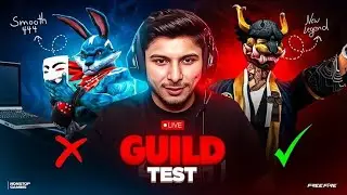 Guild Test Live  Reaction On Gameplay ⚡Nxg Rana Live #freefire#youtube#nonstopgaming