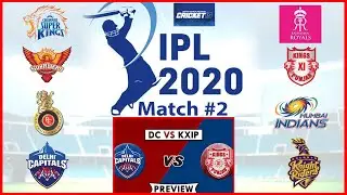 #2 Match  IPL 2020 KingsXI VS Delhi Capitals | KingsXI Run Chase |CRICKET 19 Gameplay