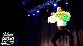 Dimitris Psychogyios (Greece) / 12th Int'l Vilnius Salsa Festival, May 2018