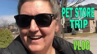 Life with Chipmunks - PET STORE TRIP,  VLOG 1