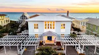 A Rare Gulf View Seaside Florida Home Tour on Scenic 30A