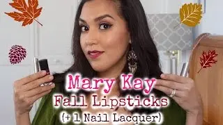Mary Kay Fall City Modern Collection Lipsticks (+ Nail Lacquer)
