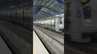 Delhi metro BLUE Line 😘😘 #shorts #viral #metro #status please subscribe my channel 🙏🙏