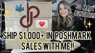Ship $1,000+ in Sales on Poshmark With Me! See What Sold FAST & For a GREAT Profit! $$