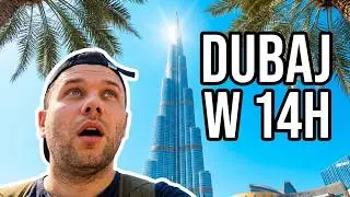 🇦🇪 #1 DUBAJ W JEDEN DZIEŃ | 14H PRZESIADKA | DUBAJ, ZJEDNOCZONE EMIRATY ARABSKIE | VLOG