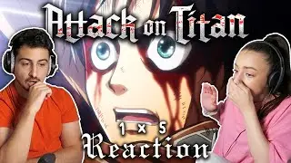 NO WAY! Attack on Titan Episode 5 REACTION | 1x05 