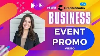 Business Event Promo Video [create studio pro 2022]